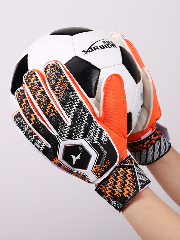 Mănuși de portar pentru fotbal din latex, protecție a degetelor, antiderapante, antrenament, unisex