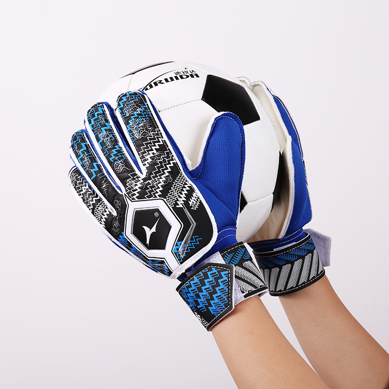 Mănuși de portar pentru fotbal din latex, protecție a degetelor, antiderapante, antrenament, unisex