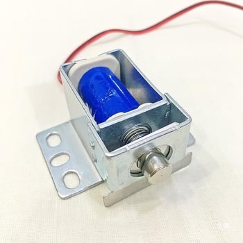 Ηλεκτρομαγνητική κλειδαριά 6V με μικρό ηλεκτρομαγνητικό μοχλό για πόρτες