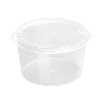 Еднократен PP контейнер за сос с маракуя — неподходящ за микровълнова, неразградим