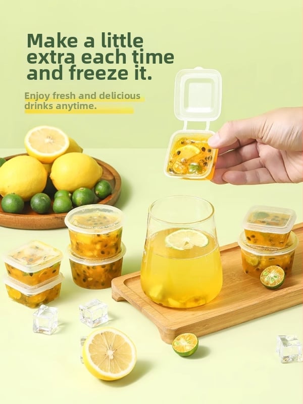 Dóza na omáčku z marakuje, jednorázová, PP materiál, mikrovlnka nie je určená, nerozkladá sa