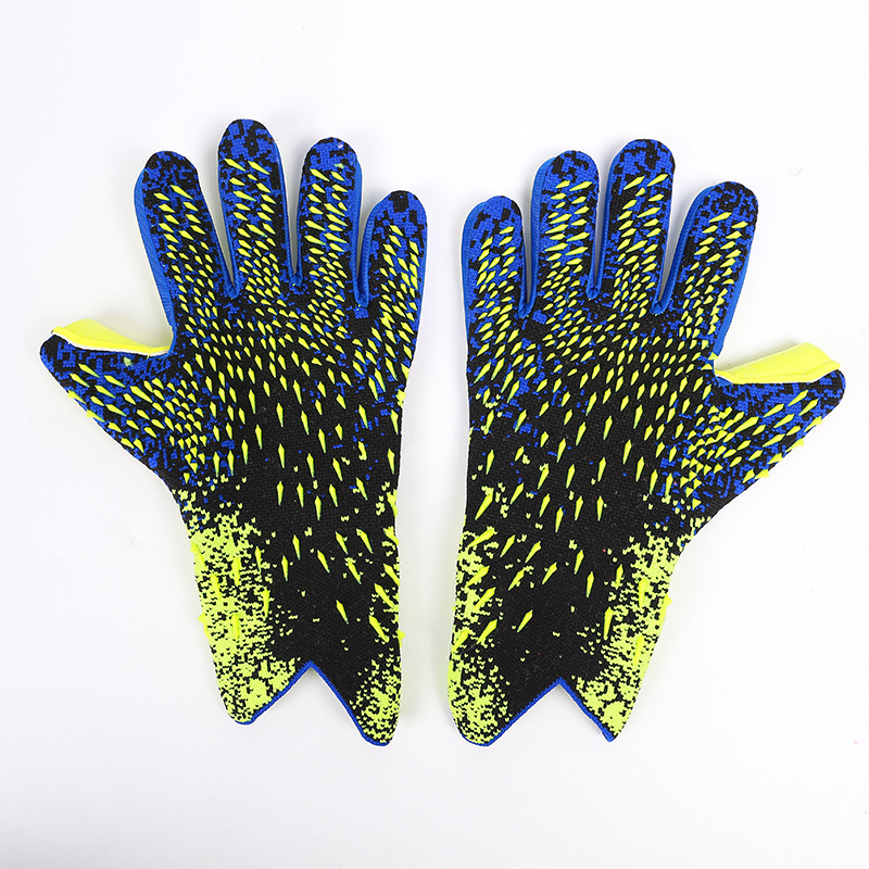 Unisex rukavice za golmana nogometa s latexom, protukliznim gripom, zaštita prstiju i otpornost za treninge