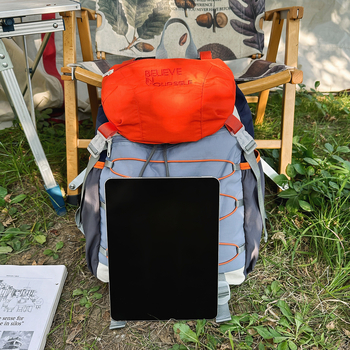 Планинарска раница от найлон, унисекс, дишаща, извити презрамки, за спортове на открито