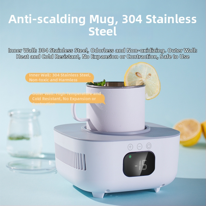 HD-08L Θερμαινόμενη και Ψυχρή Βάση για Ποτά, Μηχανική Λειτουργία, 220V AC, 50W