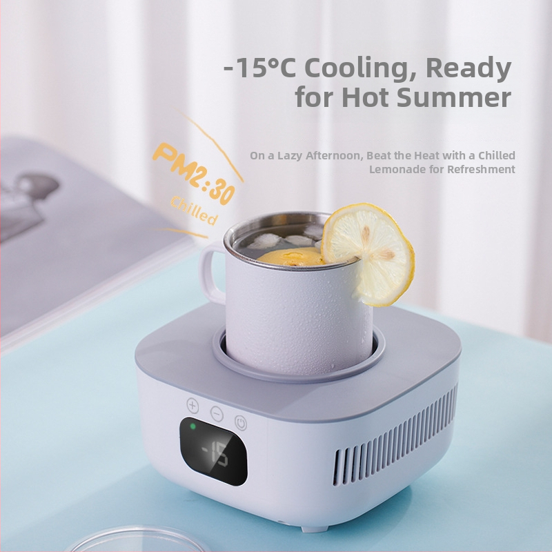 HD-08L Θερμαινόμενη και Ψυχρή Βάση για Ποτά, Μηχανική Λειτουργία, 220V AC, 50W