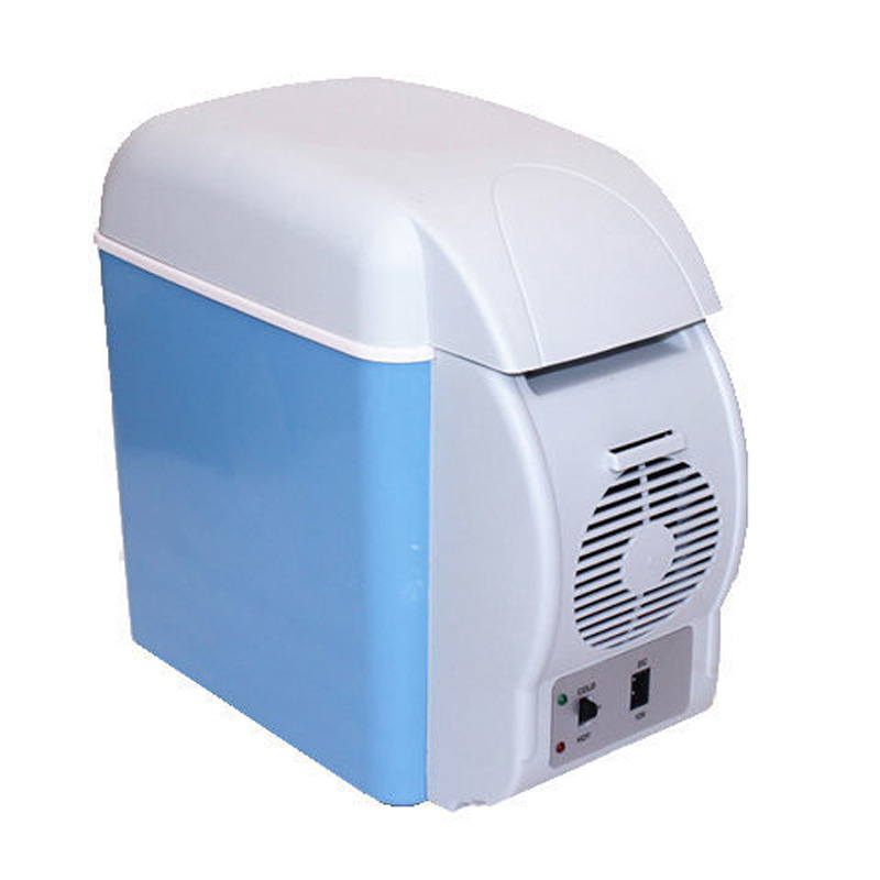 Autóhűtő 7,5 L, 12V, 50W, hőmérséklet-tartomány 10–60°C, műanyag ház