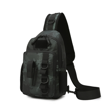 Vanjska pojas torba za skladištenje mamaca i alata za mamce, crossbody stil, unisex, poliester (Materijal: Poliester; Primjenjivi sportovi: Penjanje, Planinarenje, Kampiranje, Vožnja bicikla; Funkcija: Skladištenje)