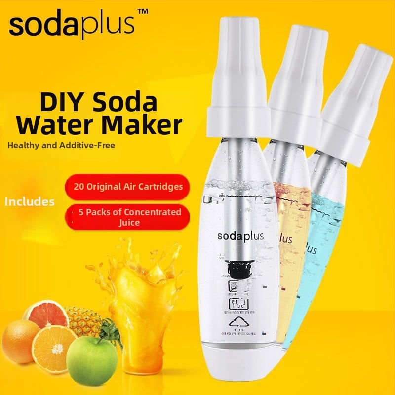 sodaplus prijenosni kućni aparat za gaziranu vodu – kućni stroj za pripremu gaziranih napitaka i sokova