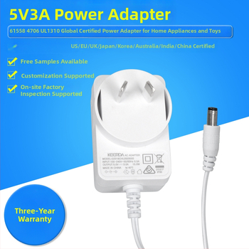 Napájací adaptér KEERDA, model 71, 5V 3A, Austrálsky štandard SAA61558, Pôvodný, OEM dostupný, pre mobilné telefóny