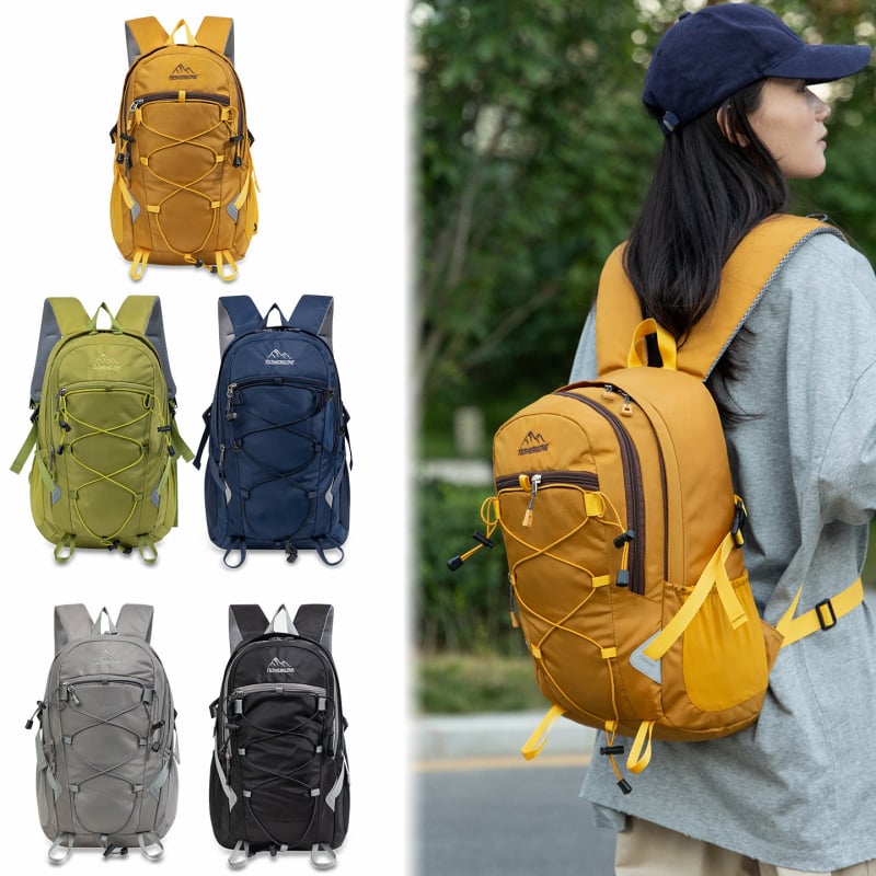 Планинска раница за туризъм и къмпинг, ултра-лека, дишаща и водоустойчива; Oxford плат, унисекс дизайн