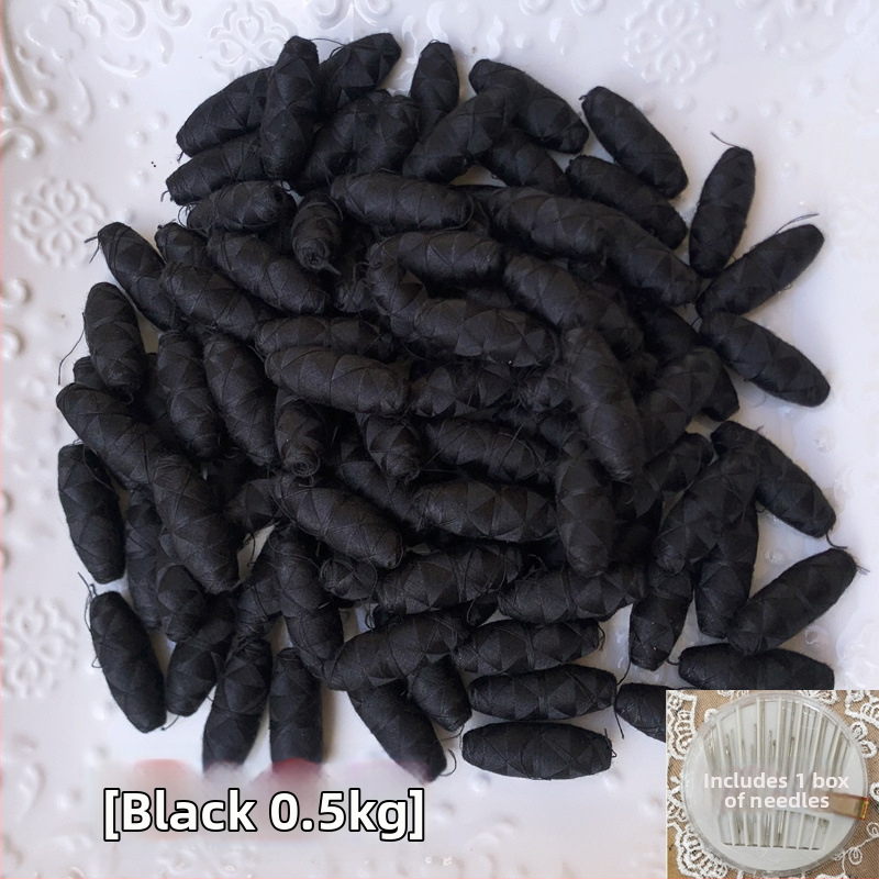 Šijacie niť na ručné šitie – mini domáce použitie, malá rolka, 200 kusov