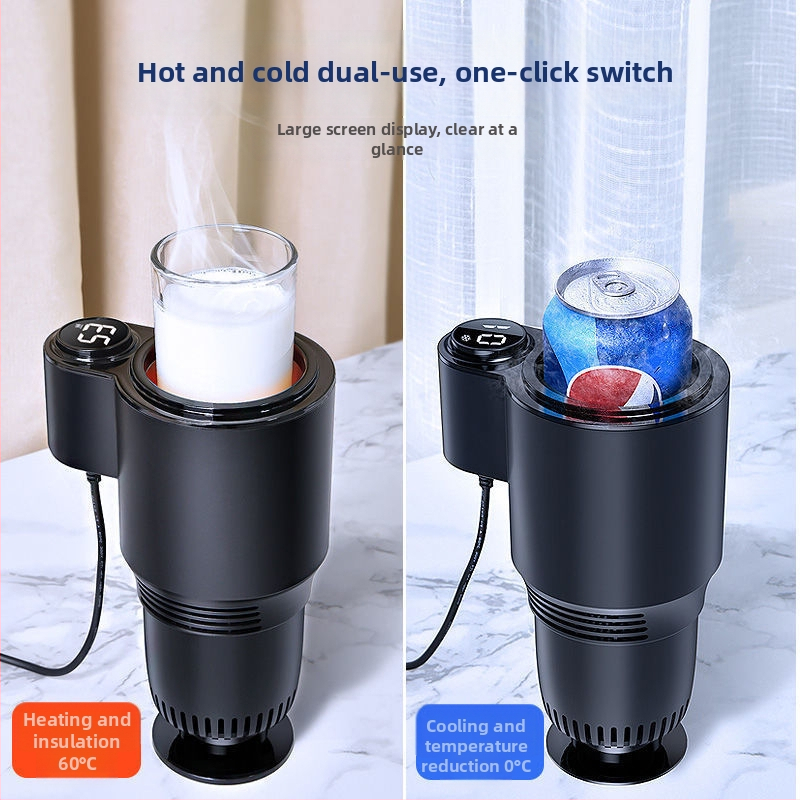 Mini autohladnjak s grijanjem i hlađenjem za napitke, kompaktni hladnjak za studentski dom