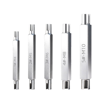 Set extractoare de filete, cu capete duble, unelte manuale pentru îndepărtarea filetelor rupte – Dain Tool