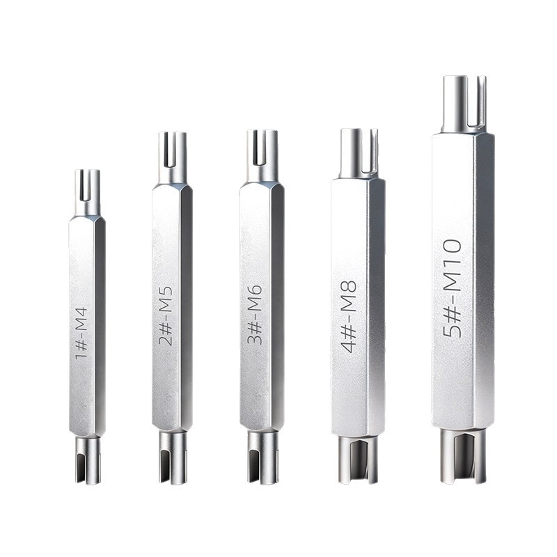 Set extractoare de filete, cu capete duble, unelte manuale pentru îndepărtarea filetelor rupte – Dain Tool