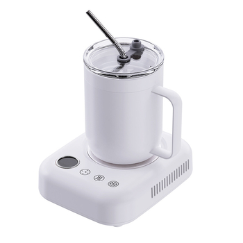 ABS pohármelegítő talp hálózati tápellátással, érintéses vezérlés, automatikus kikapcsolás nélkül