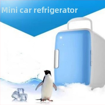 Mini automobilski frižider 4L s hlađenjem i grijanjem, prenosiv za vozilo, za vanjsku upotrebu