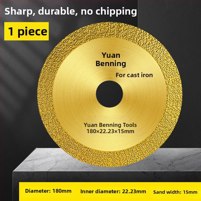 Διαμαντενιος δίσκος κοπής για γωνιακό τροχό – ξηρή κοπή μετάλλων και χυτού σιδήρου; κατάλληλος για ατσάλινα ράβδους, γωνιακούς προφίλ και τετράγωνα σωλήνες