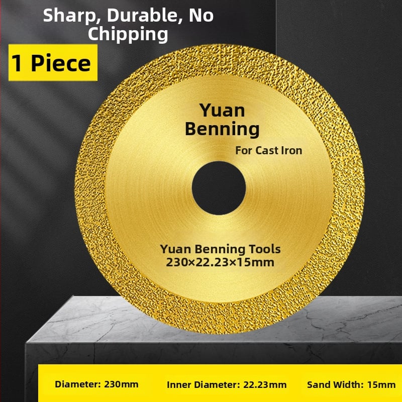 Διαμαντενιος δίσκος κοπής για γωνιακό τροχό – ξηρή κοπή μετάλλων και χυτού σιδήρου; κατάλληλος για ατσάλινα ράβδους, γωνιακούς προφίλ και τετράγωνα σωλήνες