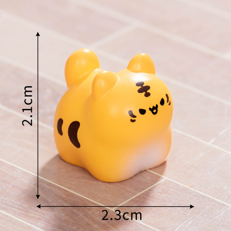 Slatka mini mačka figura od smole za stolni dekor, DIY mikro pejzažna dekoracija, izrada od smole
