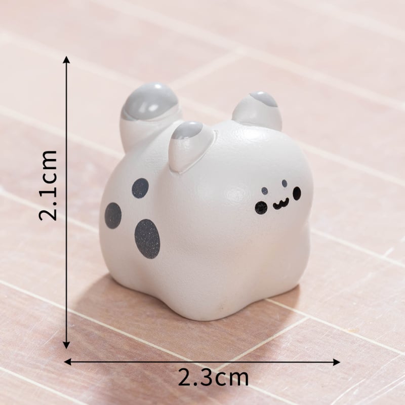 Slatka mini mačka figura od smole za stolni dekor, DIY mikro pejzažna dekoracija, izrada od smole