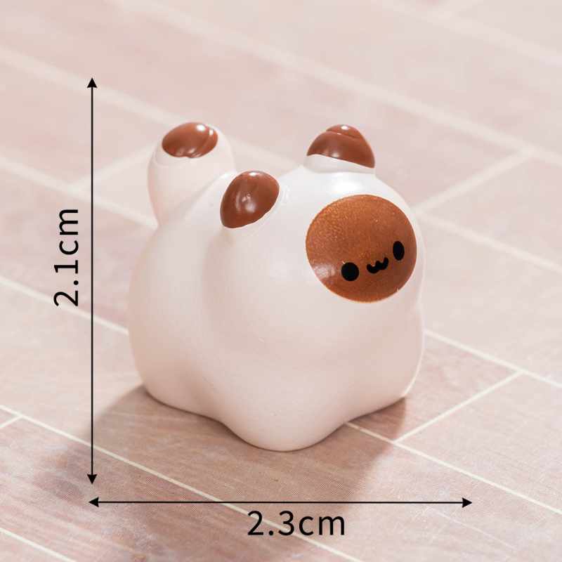 Slatka mini mačka figura od smole za stolni dekor, DIY mikro pejzažna dekoracija, izrada od smole