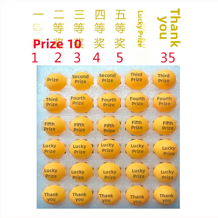 PP loto kuglice, promjer 4 cm, za korporativne godišnje sastanke
