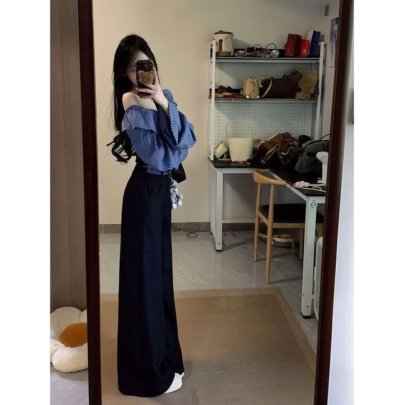 Ženski jesenski kostim-set u korejskom stilu, chic, 2025 nova kolekcija, elegantan komplet