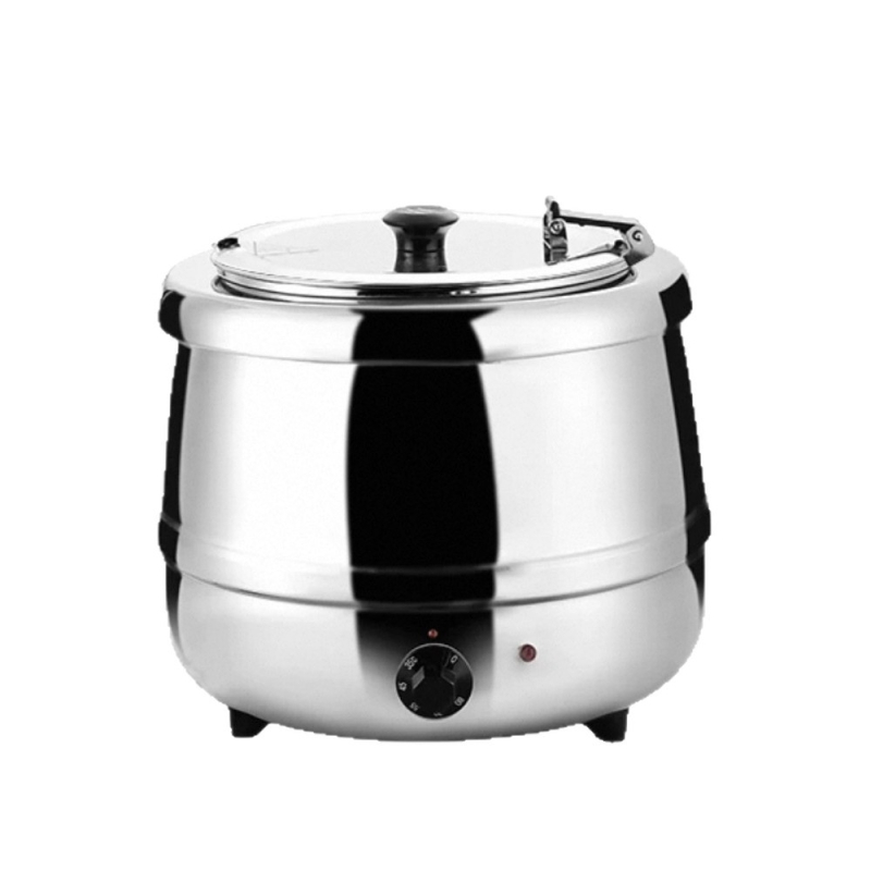 Multifunkcionális rozsdamentes acél leveses fazék dupla aljzattal és szigeteléssel, modell 255, minden tűzhellyel kompatibilis