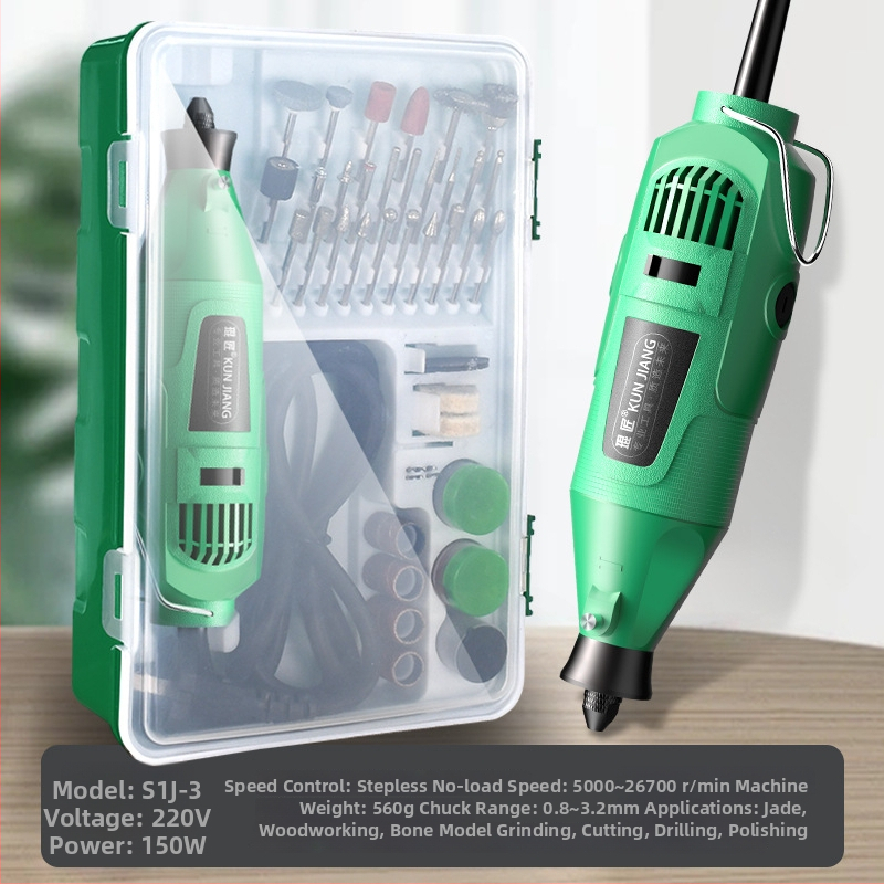 Ipari osztályú elektromos csiszológép jade és fa megmunkálásához, gravírozás és polírozás, mini fúró és lyukasztó, 5V tápegység