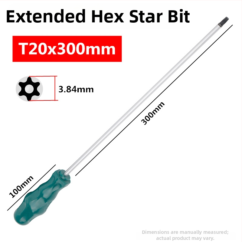 Sada Torx skrutkovačov s otvorom na zavesenie, T10–T30, chróm-vanádiová oceľ, izolované, magnetické, plastová rukoväť