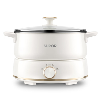 Supor električna posuda za kuhanje, 3-4 L, 1200-1500 W, unutarnji lonac premaz, metalno kućište, upravljanje gumbom