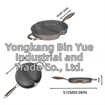 Viacúčelový hrniec s dvojitým dnom a nepriľnavým povrchom - hliník, hmotnosť 1,5 kg, hĺbka 5 cm