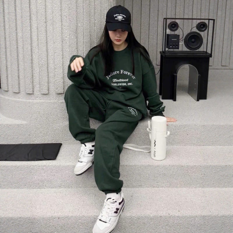 Ženski dvodijelni casual set za proljeće i jesen, korejski stil, moderan i mladenački