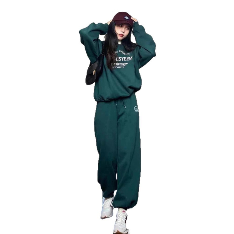 Ženski dvodijelni casual set za proljeće i jesen, korejski stil, moderan i mladenački