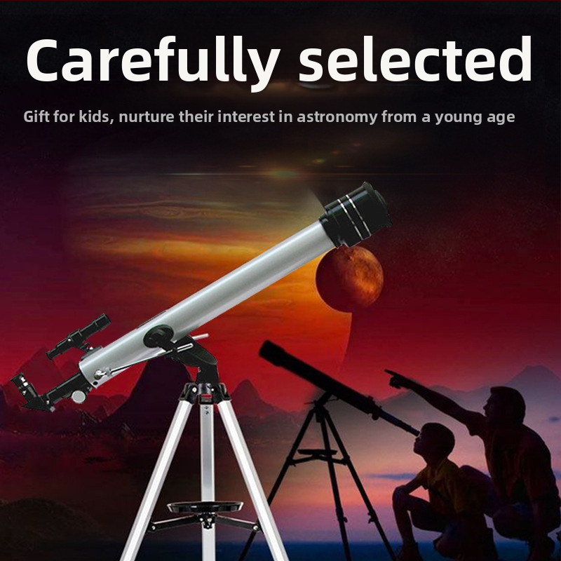 F70060 Astronomski teleskop, monokularni, uvećanje 525x, vidno polje 1.1°, rezolucija 1.99″