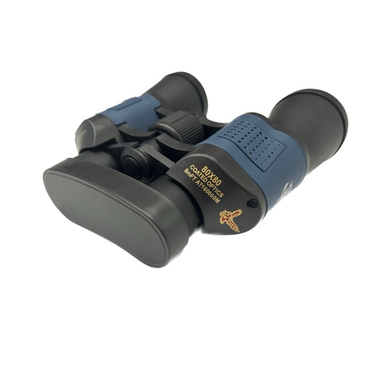 New Dragon binokularni teleskop, model 80x80, povećanje 10x, vidno polje 168/1000, promjer izlazne zjenice 10 mm, udaljenost oka 15 mm