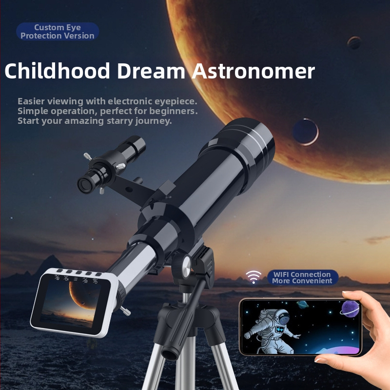 Astronomski teleskop — jednotrubni, visoke snage, za vanjske promatranje i znanstvenu nastavu