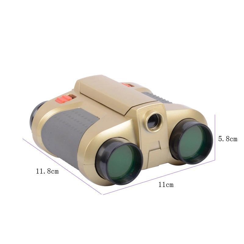 Dječje binokule s LED svjetlom, automatsko fokusiranje, 4x povećanje