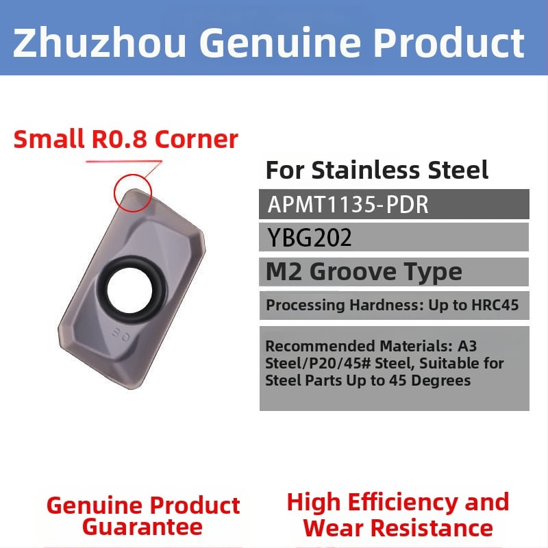 Maróbetét YBG205 R5-R6 APMT1604ER Karbid 1135YBG202