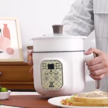 Електрическа тенджера за готвене, модел Scy-18d; управление с микрокомпютър; капацитет до 2 л; за 2-3 души; изолация и програмиран таймер