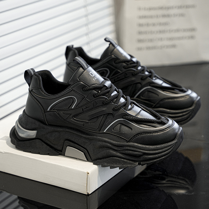 Pantofi sport unisex cu exterior din piele Super Fiber, talpă din cauciuc, închidere cu șireturi, căptușeală din plasă, potriviți pentru toate sezoanele