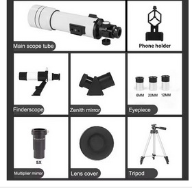Bo Xia astronomski teleskop, 2,2 kg, licencirana privatna oznaka
