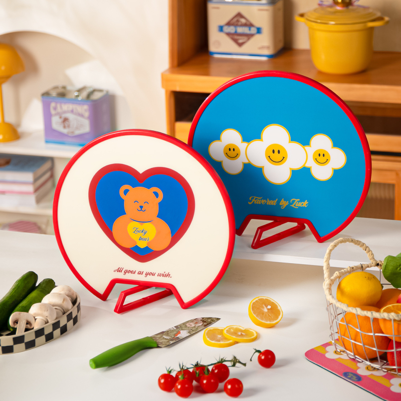 Daska za rezanje voća i povrća, antibakterijska, otporna na plijesan, dvostrana, PP+MDF