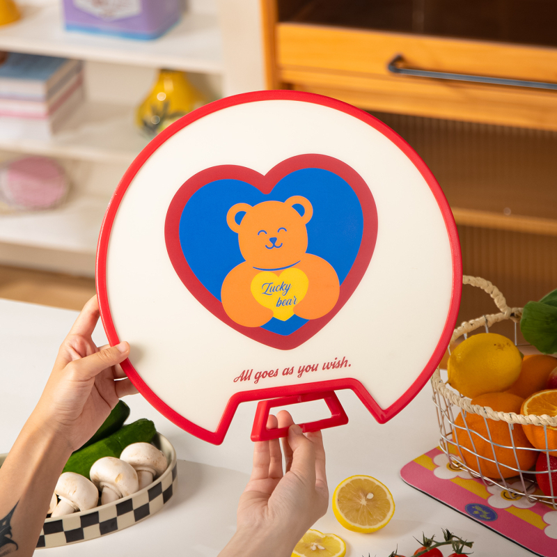 Daska za rezanje voća i povrća, antibakterijska, otporna na plijesan, dvostrana, PP+MDF