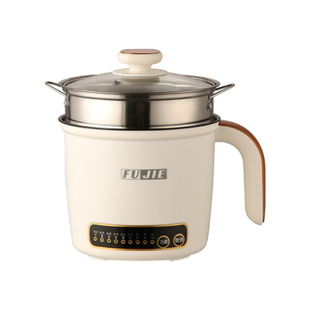Мини електрическа тенджера за юфка, за общежитие, капацитет до 2 л, вътрешен съд с керамична глазура, управление с микрокомпютър и бутони, изолация и програмиране