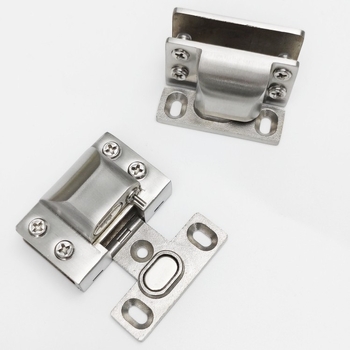 Hidraulična klips za staklena vrata bez rupa — za vitrine i ormariće za kućne ljubimce; 304 nerđajući čelik; za staklo debljine 5–8 mm; kut otvaranja 90°–180°