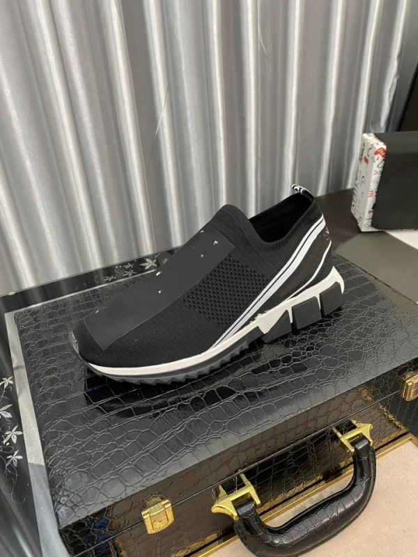 Sportske casual tenisice s alfabetnim printom, gornji dio TPU+umjetna koža+tekstil, potplat od gume, Slip-On dizajn, okrugli vrh, ulošak od prirodne kože, prozračnost