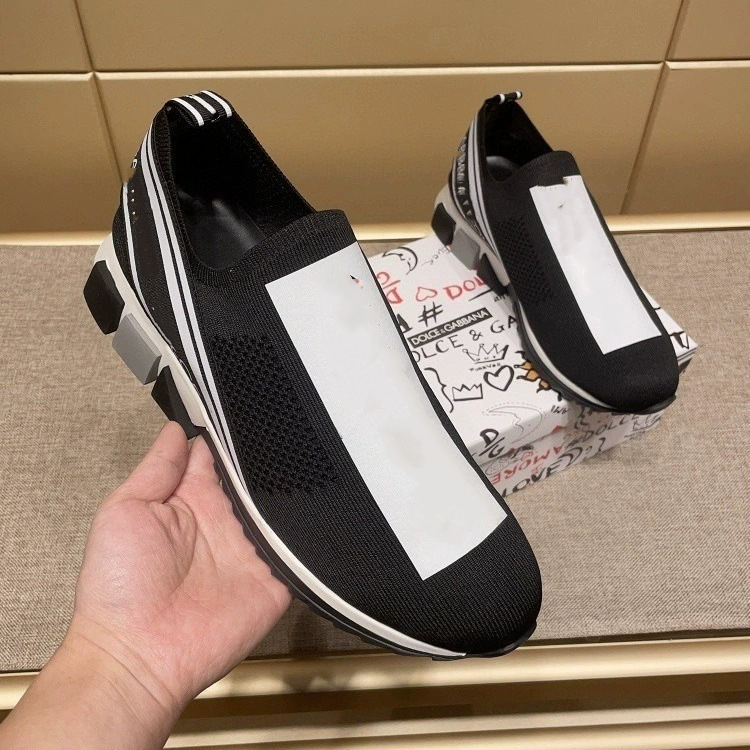 Sportske casual tenisice s alfabetnim printom, gornji dio TPU+umjetna koža+tekstil, potplat od gume, Slip-On dizajn, okrugli vrh, ulošak od prirodne kože, prozračnost
