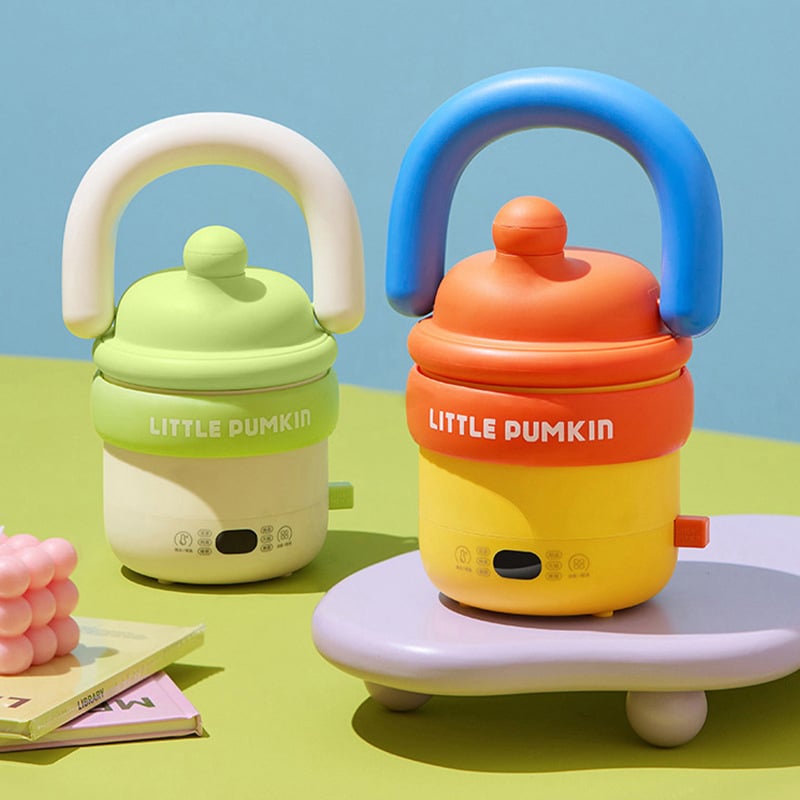 Oală electrică multifuncțională pentru gătit și ceainic de călătorie, capacitate până la 2 L, vas interior din oțel inoxidabil, control cu buton, izolație, pentru casă, cămin și călătorii