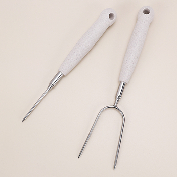 Furculiță de grătar telescopic din oțel inoxidabil, utilizare în aer liber, design modern — KN Barbecue Tools